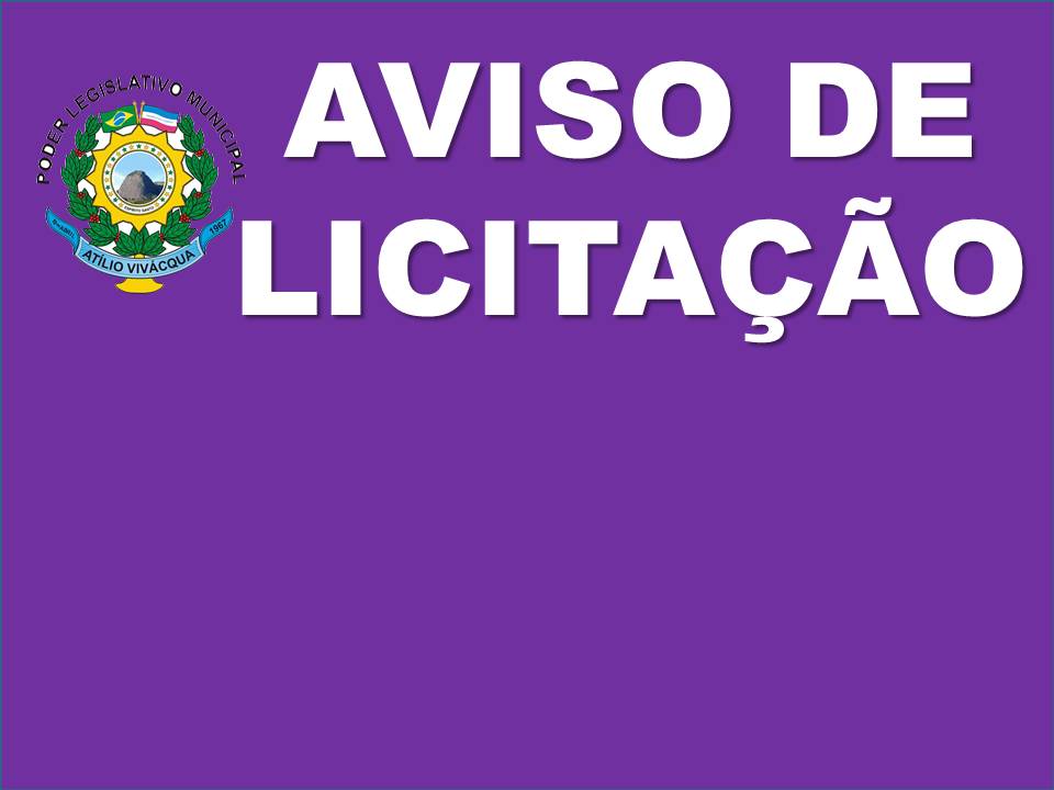 NOTÍCIA: AVISO DE DISPENSA DE LICITAÇÃO