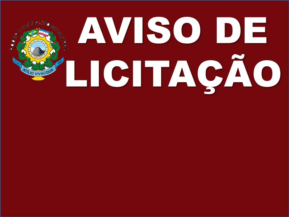 NOTÍCIA: AVISO DE DISPENSA DE LICITAÇÃO