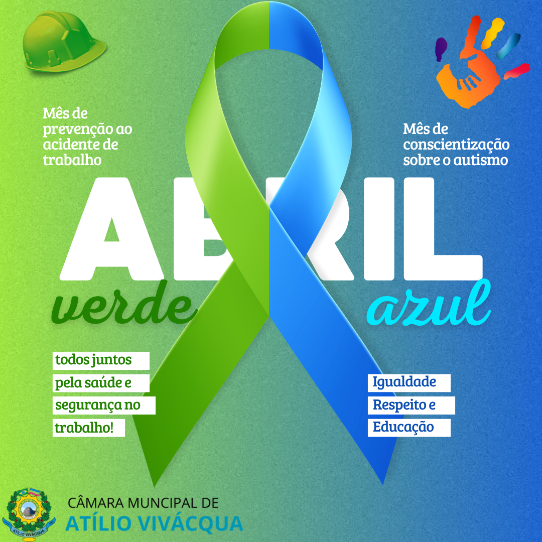 Aviso: ABRIL AZUL E VERDE 
