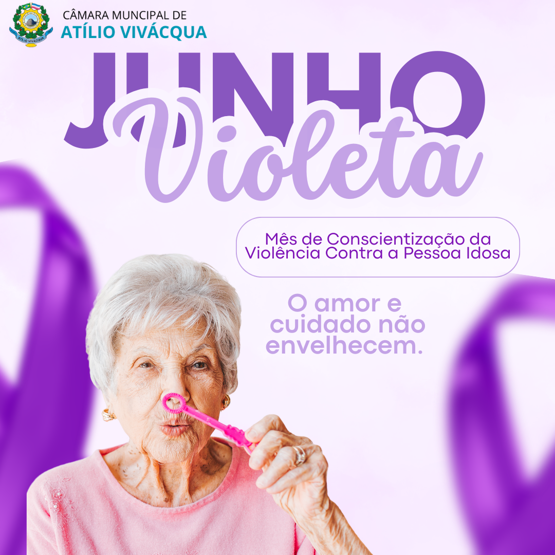 NOTÍCIA: JUNHO VIOLETA 