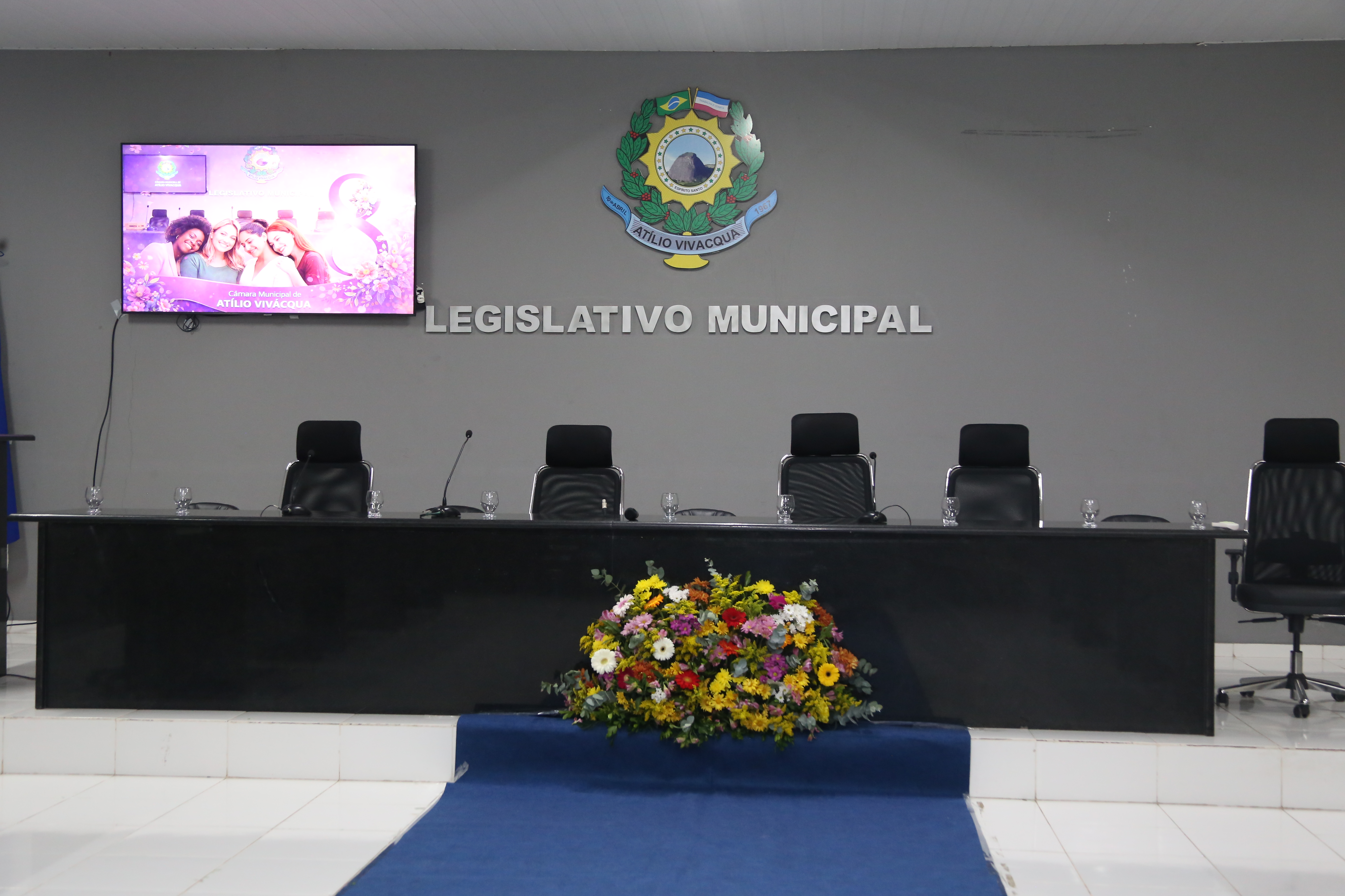 NOTÍCIA: Câmara Municipal de Atílio Vivácqua realiza Sessão Solene ao Dia Internacional da Mulher. 