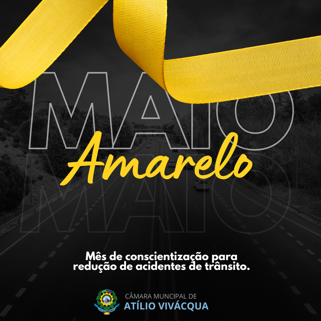 NOTÍCIA: Maio Amarelo 