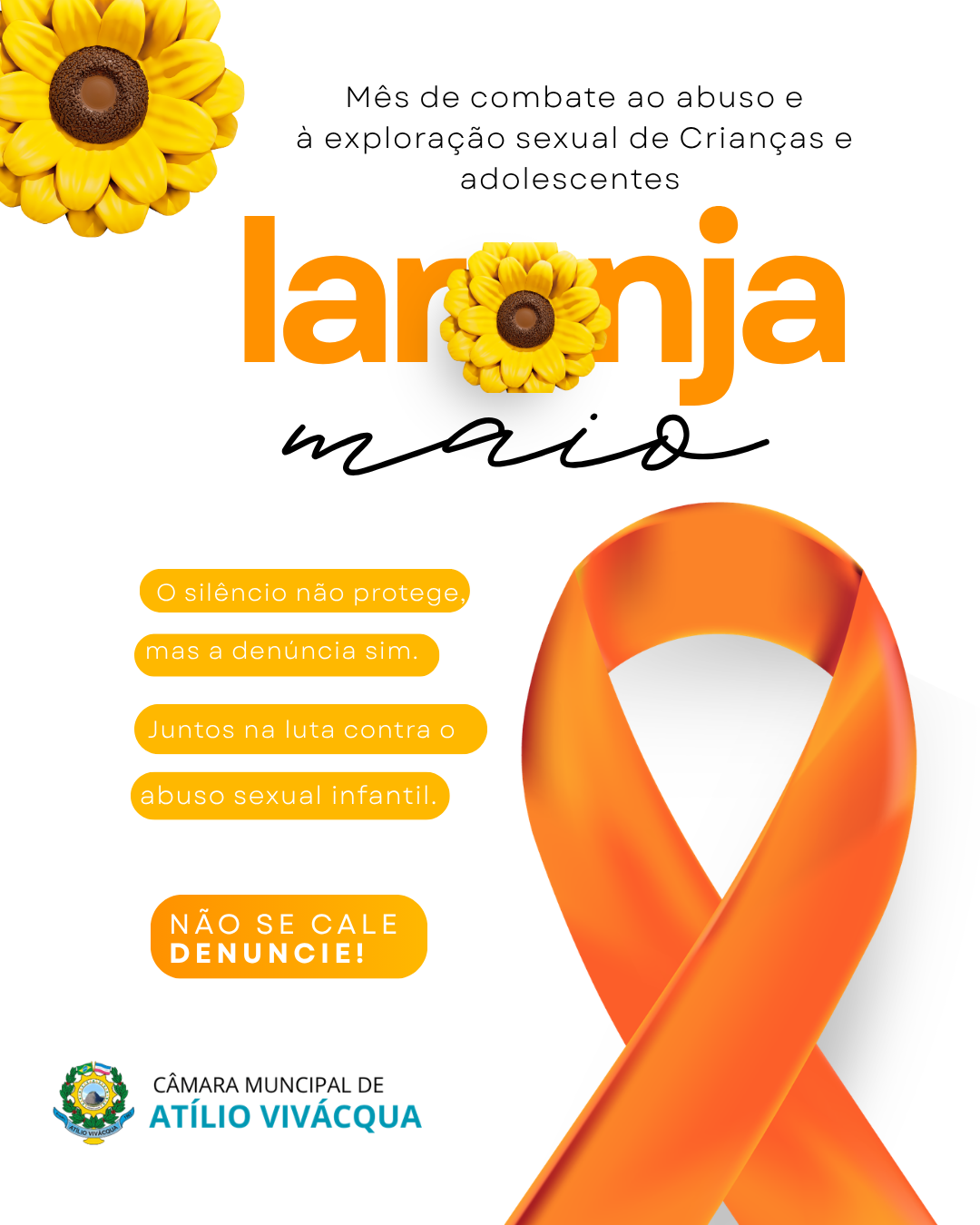 Aviso: Maio Laranja 